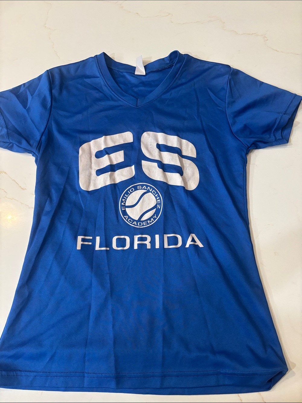 Blue Kids 'ES Florida' Athletic Tee -Head